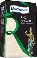 Рис Мистраль жасмин белый ароматный (Целофановая пачка), 500 гр.