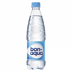 Бон Аква (BON AQUA) 0,5 л Вода минеральная столовая газированная (24 шт в упак)