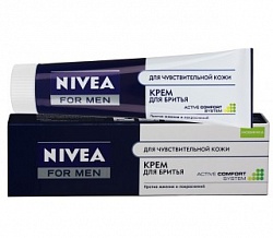 Крем для бритья NIVEA для чувствительной кожи, 100мл