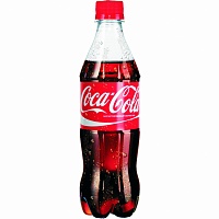 Газированный напиток COCA-COLA (Кока-Кола), 0,5л (24 шт в упак)