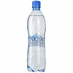 Питьевая вода AQUA MINERALE (Аква Минерале) негазированная 0,5 л (12 шт в упак)