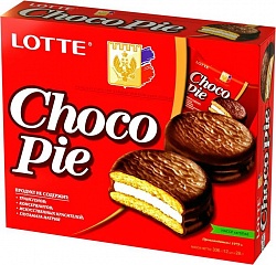 Печенье Lotte Choco Pie, 336 гр.