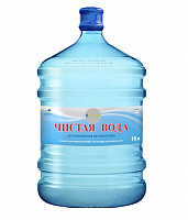Вода "Чистая вода" 18,9 л (Доставка от 3-х бутылей)