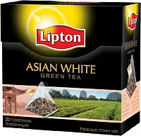Чай LIPTON Белый (Green Asian White) в пирамидках (20 пак)