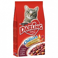 Корм для кошек Дарлинг (DARLING) с мясом (2 кг)