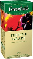 Чай GREENFIELD виноградный (Festive Grape) (25 пак)