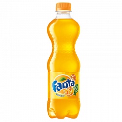 Газированный напиток FANTA (Фанта), 0,5л (24 шт в упак)