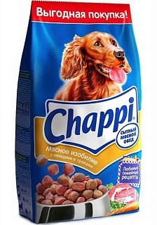 Корм для собак Чаппи (CHAPPI) мясное изобилие (15 кг)