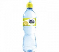Бон Аква (BON AQUA) VIVA лимон, Вода минеральная 0,5 л (24 шт в упак)
