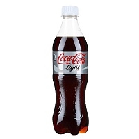 Газированный напиток COCA-COLA (Кока-Кола) zero, 0,5л (24 шт в упак)