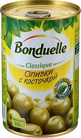 Оливки Bonduelle с косточкой