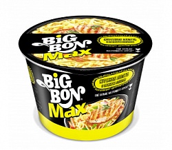 Лапша BIG BON Max куриная с пряным соусом, 95г