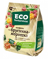 Конфеты Eco-Botanica брусника-морошка, 200 гр.