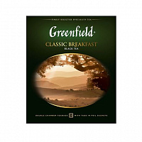 Greenfield Чай черный Сlassic breakfast, 100x2г