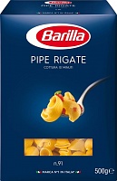 Макаронные изделия Barilla Pipe Rigate n. 91, 500 гр. 