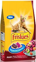 Корм для кошек Фрискис (FRISKIES) мясное ассорти (2 кг)