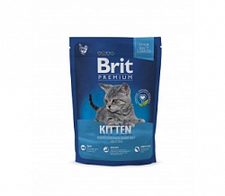 Корм BRIT (БРАЙТ) для котят, беременных и кормящих кошек (800 гр)