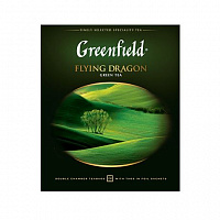 Greenfield Чай зеленый Flying Dragon, 100x2г