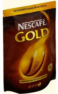 Кофе растворимый (НЕСКАФЕ) Nescafe Gold (мягкая упаковка) 150 гр